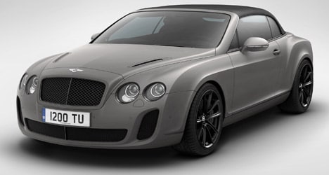 Bentley : un cabriolet limité à 100 exemplaires ! 
