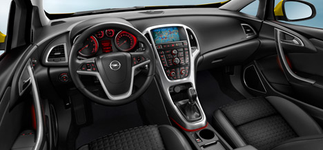 Opel Astra GTC 2011 : Tableau de bord