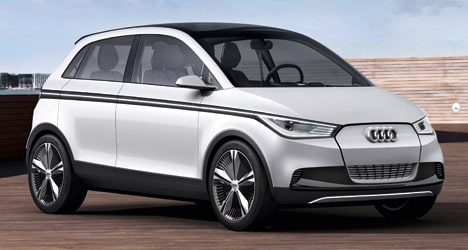 Nouvelle Audi A2 Concept : voiture électrique
