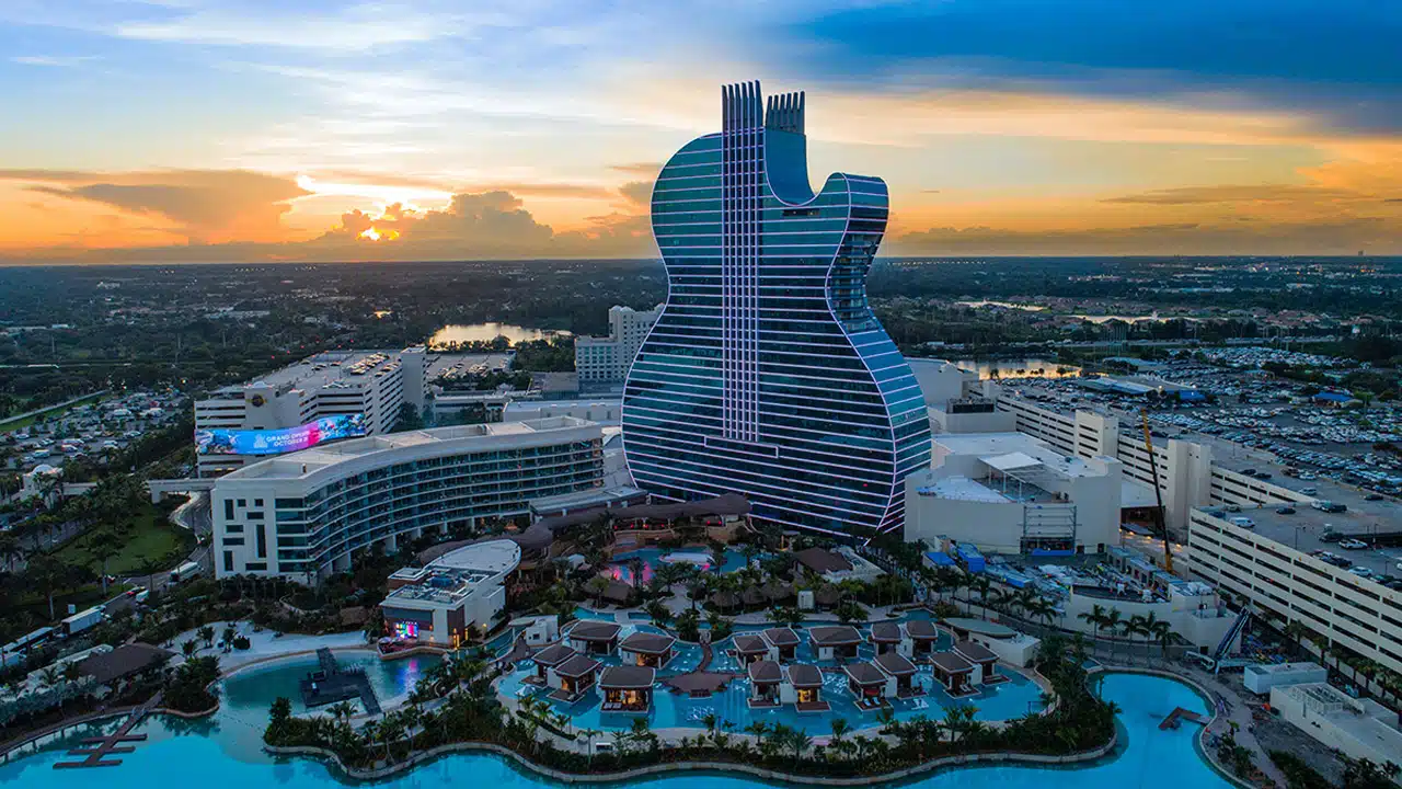 Hôtel guitare à Miami