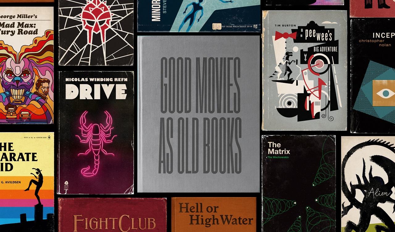 Les meilleurs films transformés en vieux livres : on aime le projet Good movies as old Books !