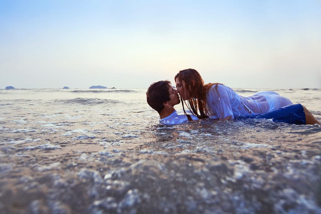 Endroits insolites pour faire l'amour - la plage