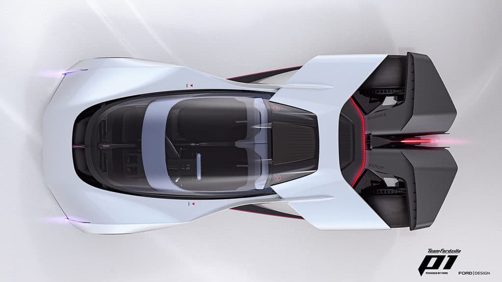 Team Fordzilla P1 : l’hypercar futuriste ford prend vie dans le monde réel