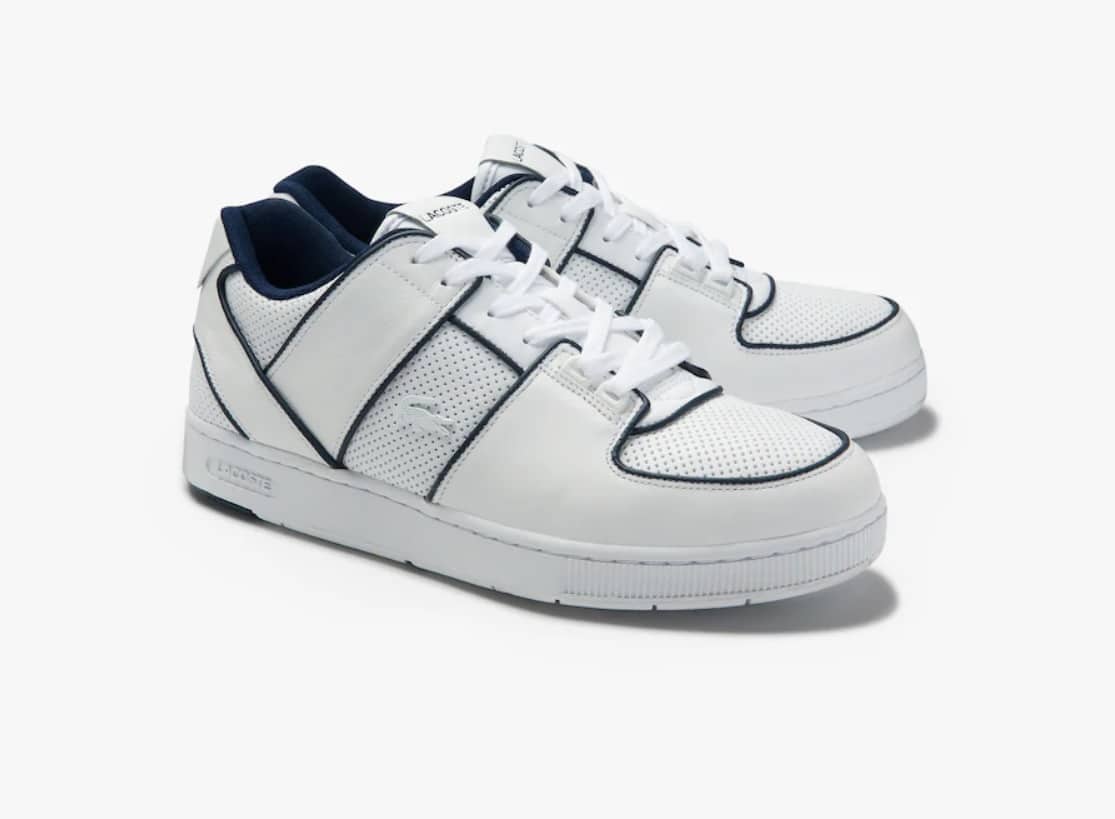 Soldes Lacoste - baskets blanches