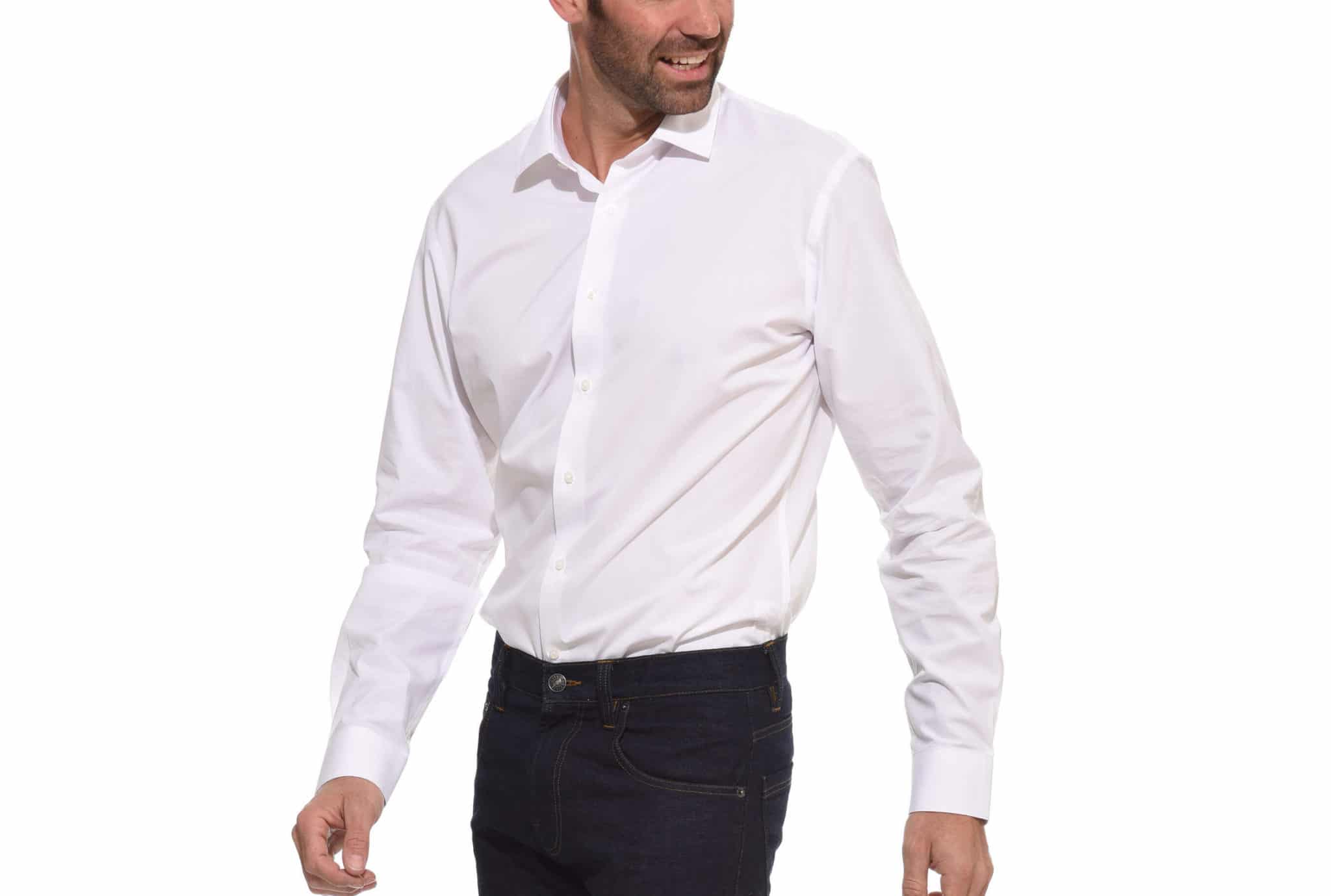 Avis Bexley - chemise blanche slim