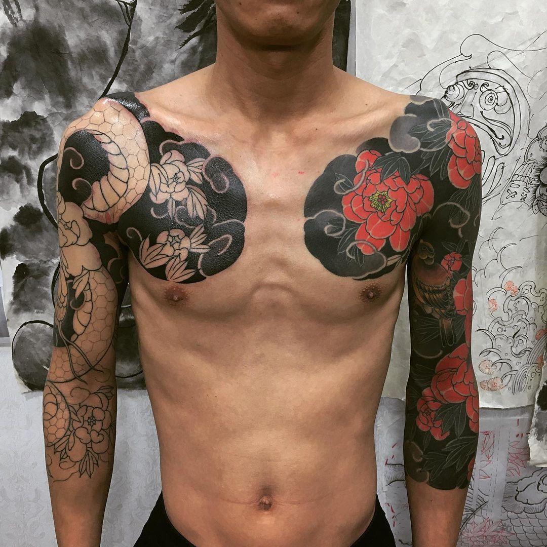 Tendances tatouage 2021 : Le style Yakuza