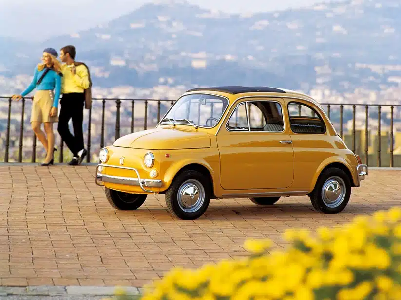 Plus belles voitures de tous les temps - Fiat 500