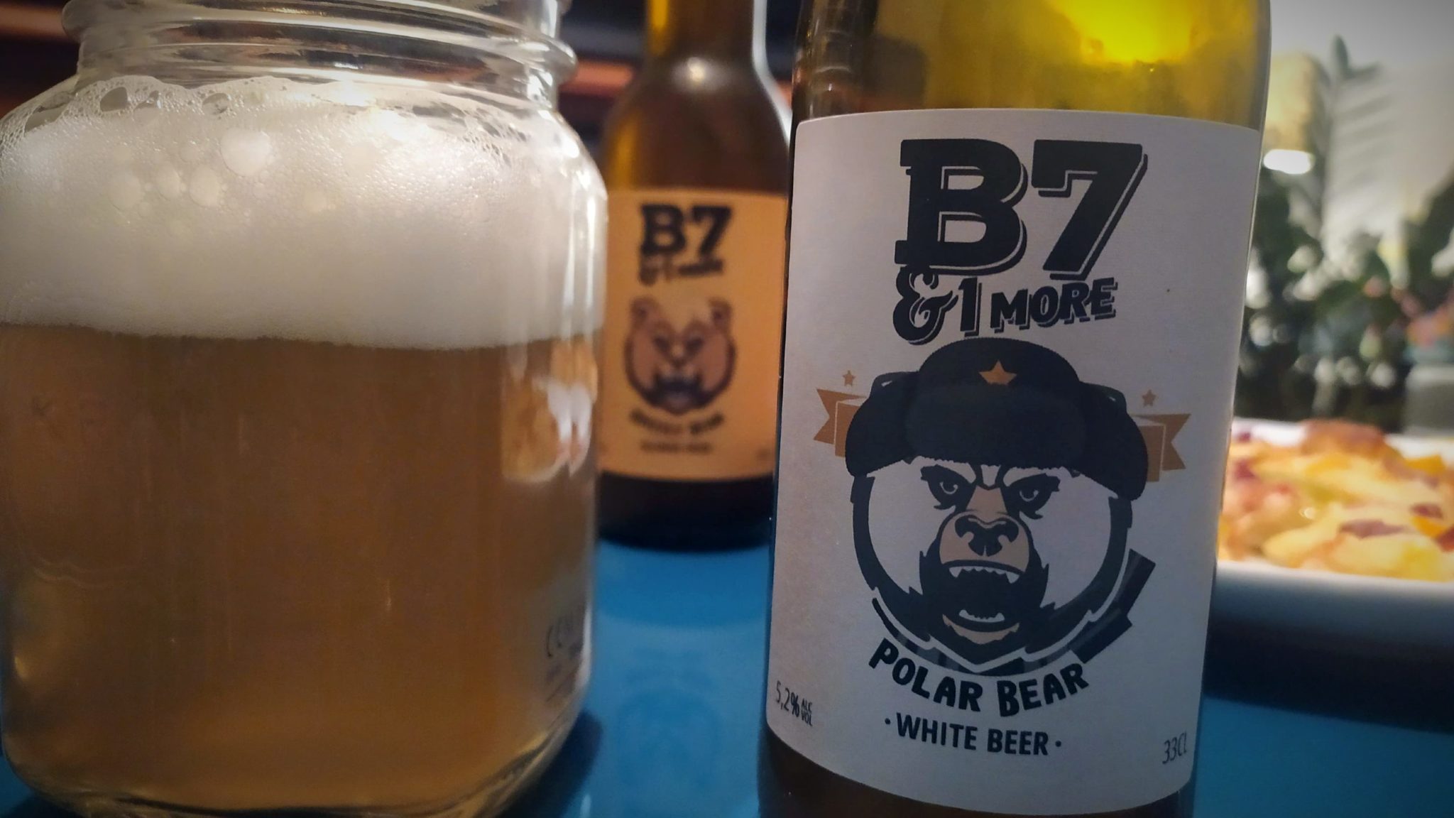 Dégustation de la bière B7&1 MORE