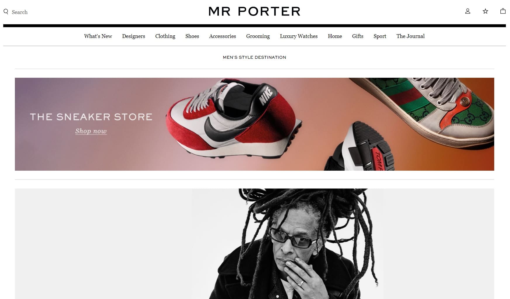Meilleurs sites de mode homme - Mr Porter
