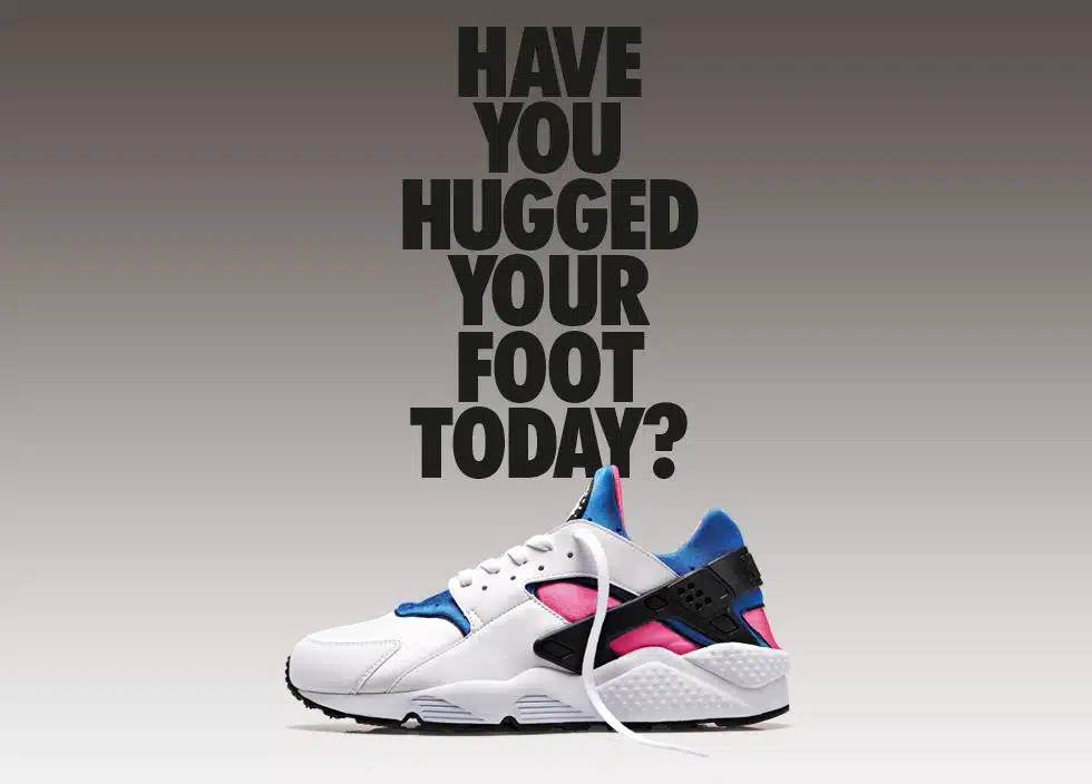 Nike Air Huarache - Have you hugged your foot today?