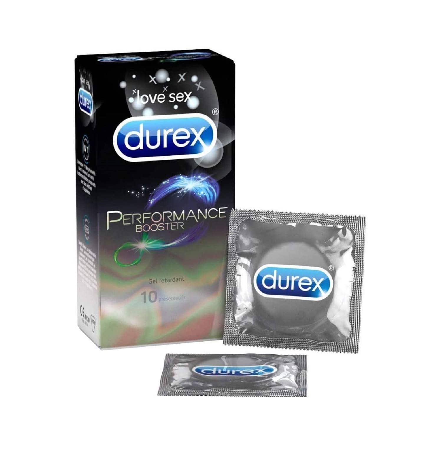 Préservatifs retardants Durex Performance Booster