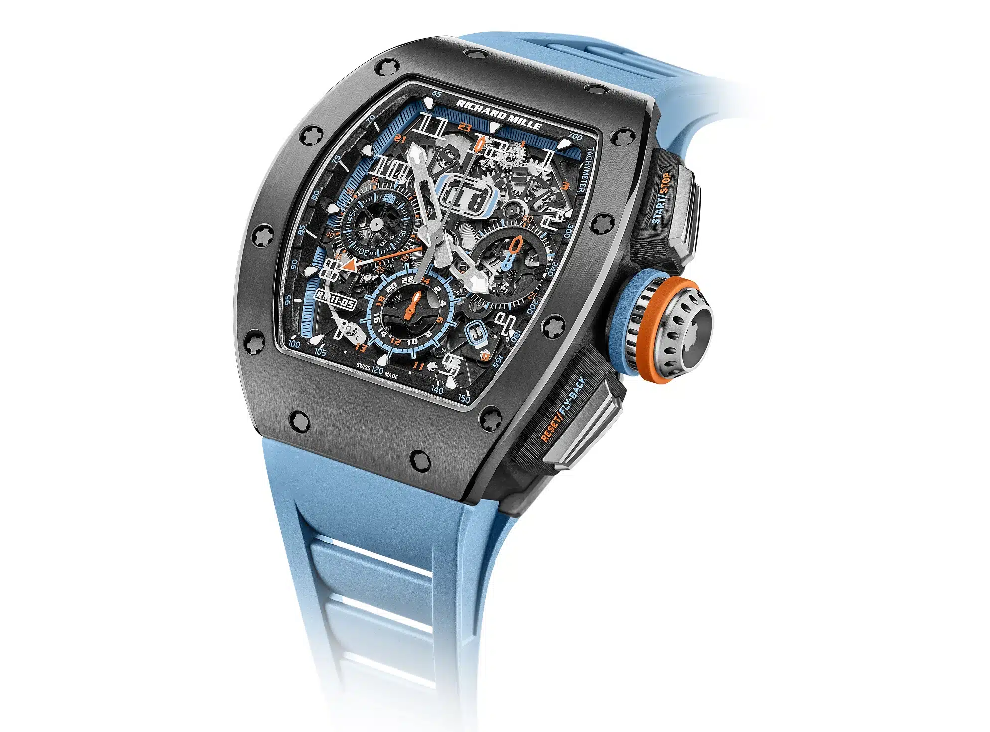 Plus belles complications horlogères - Richard Mille RM 11-05 Automatique Chronographe Flyback GMT