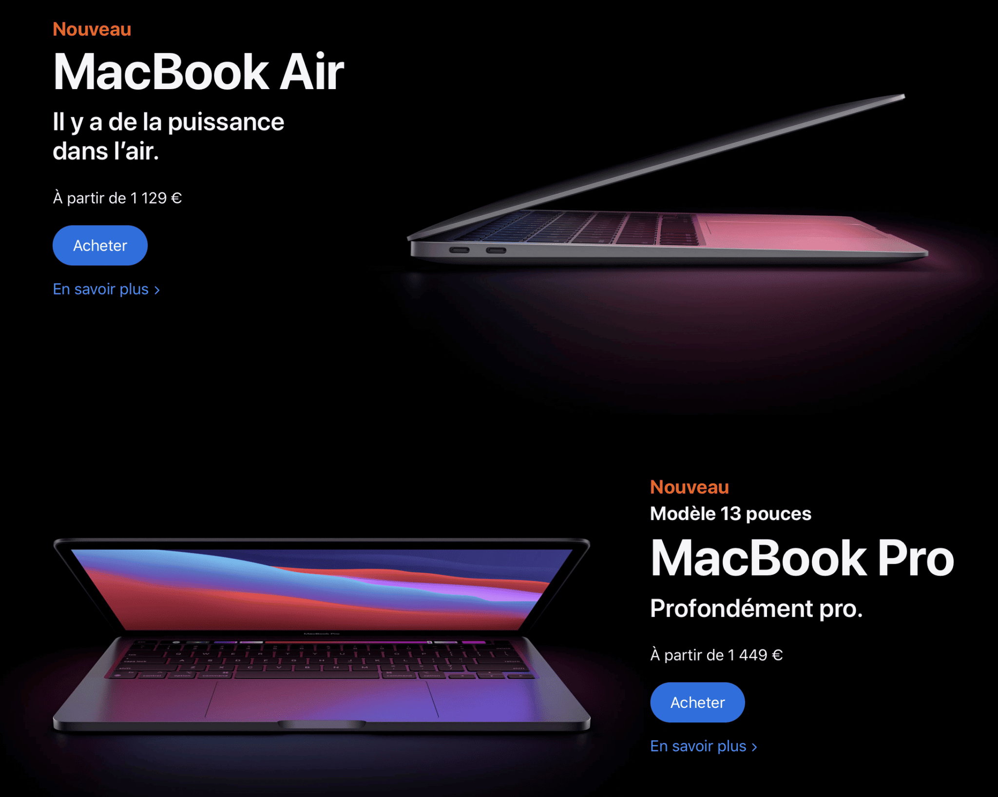 Test MacBook Pro M1 / MacBook Air M1