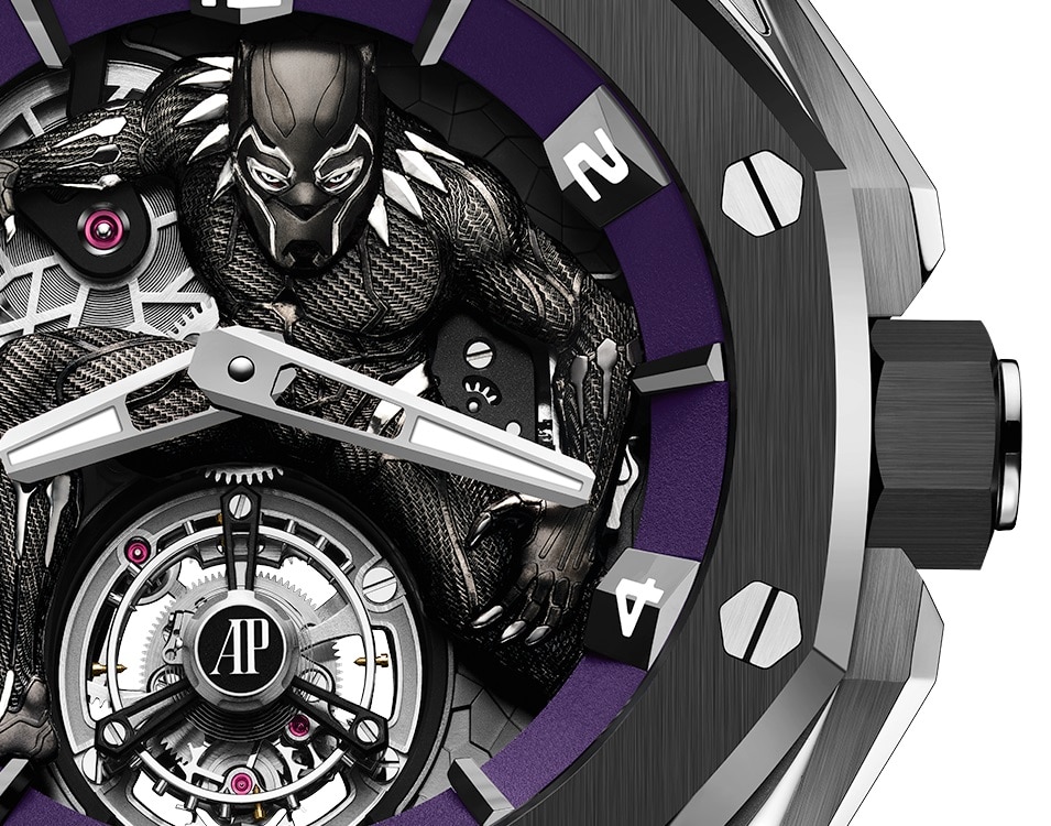 Black Panther sur la montre Audemars-Piguet