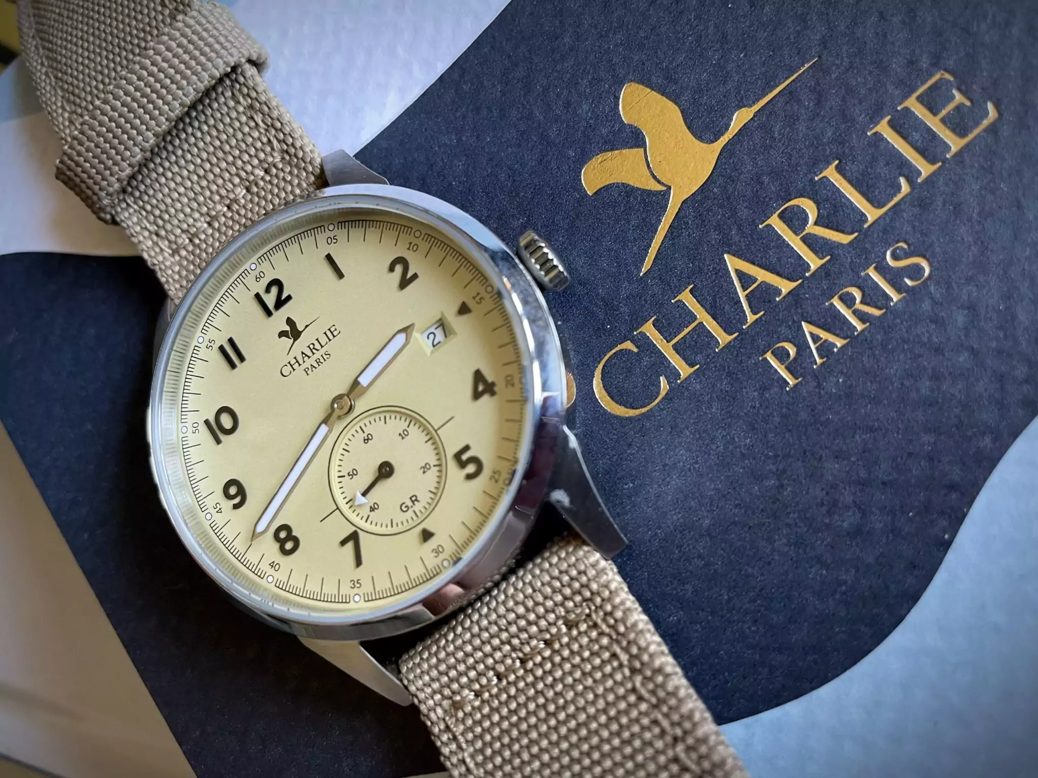 Marque de montre française Charlie Paris