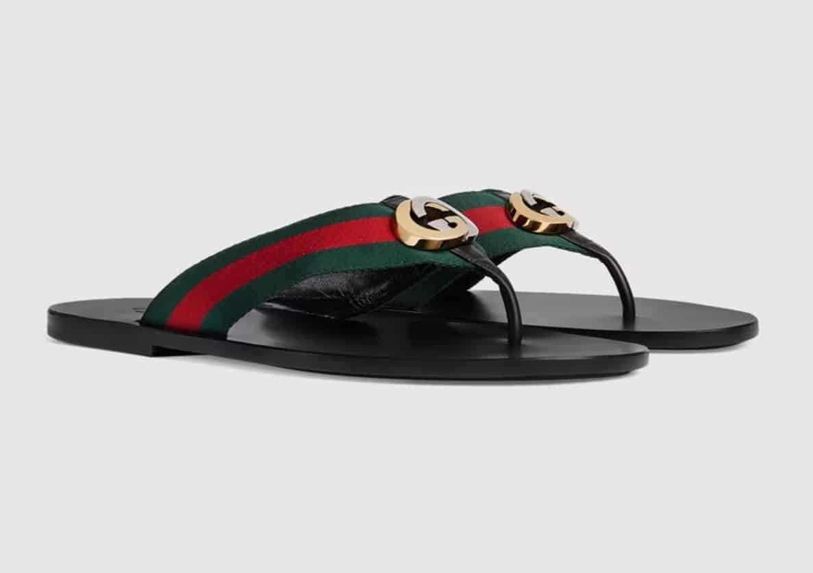 Tongs homme Gucci