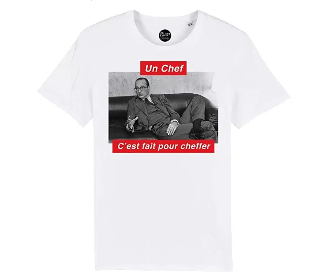 t-shirt Jacques Chirac