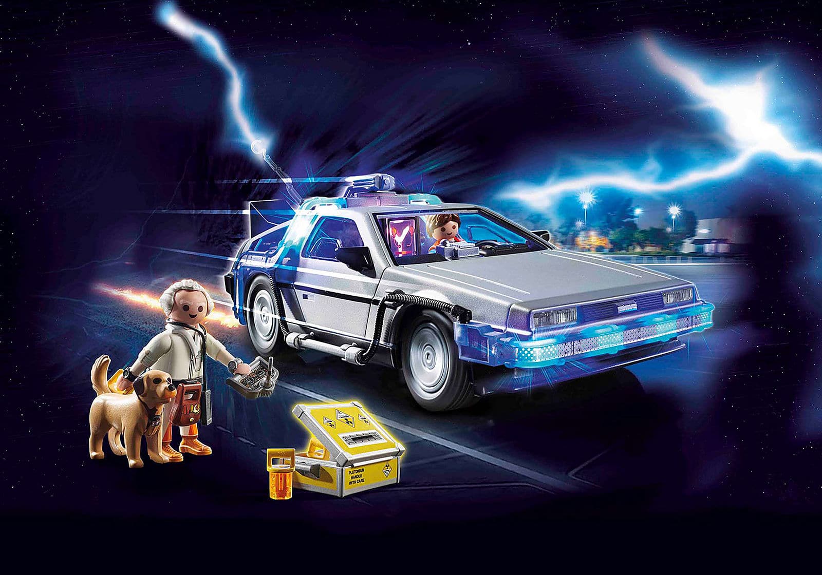 Playmobil 70317 - La DeLorean de Retour vers le Futur