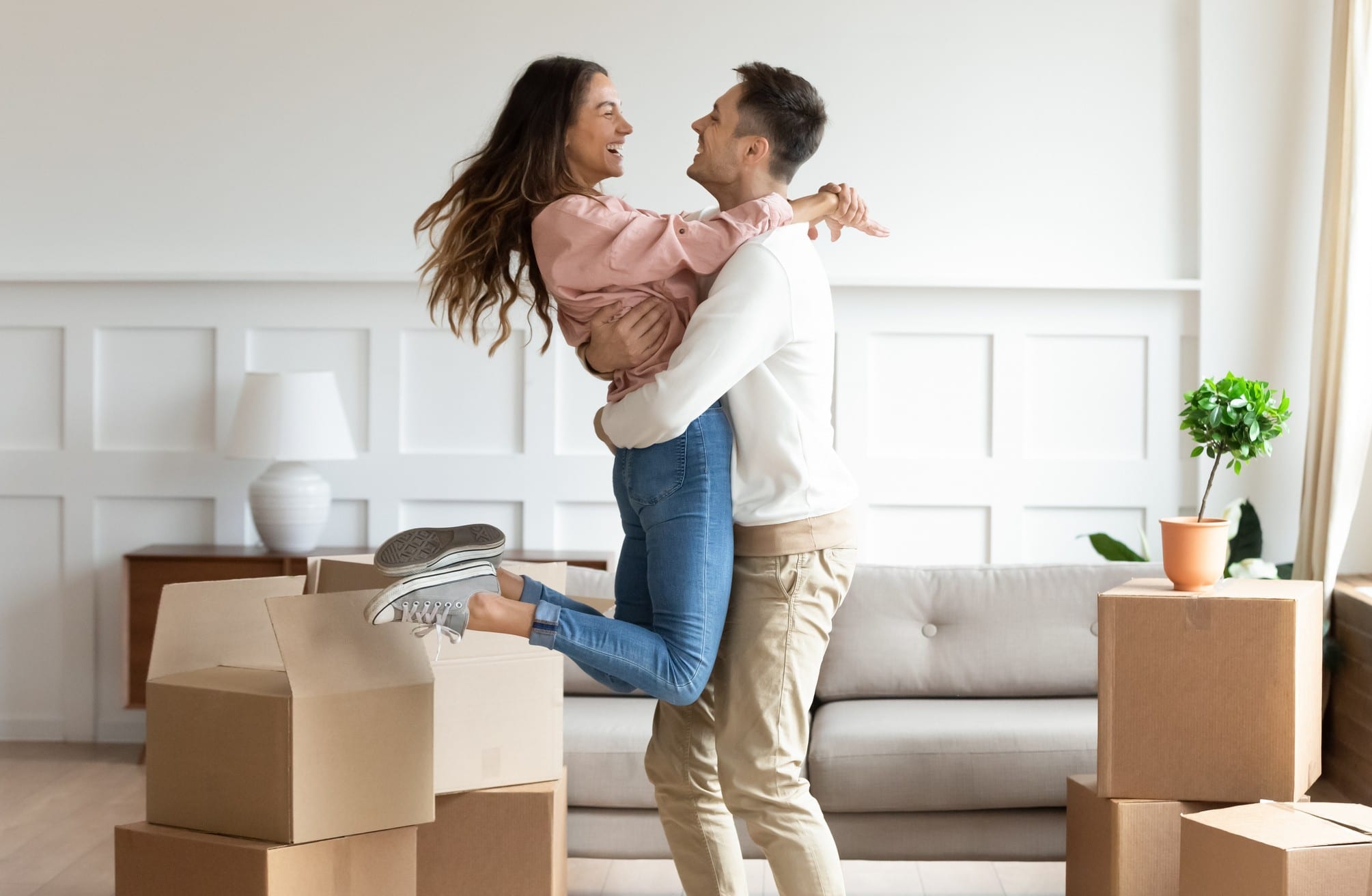 L'emménagement, une étape cruciale de la vie de couple