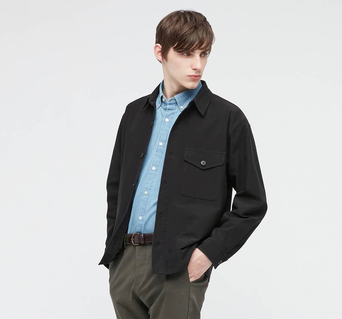 Surchemise en jersey Uniqlo