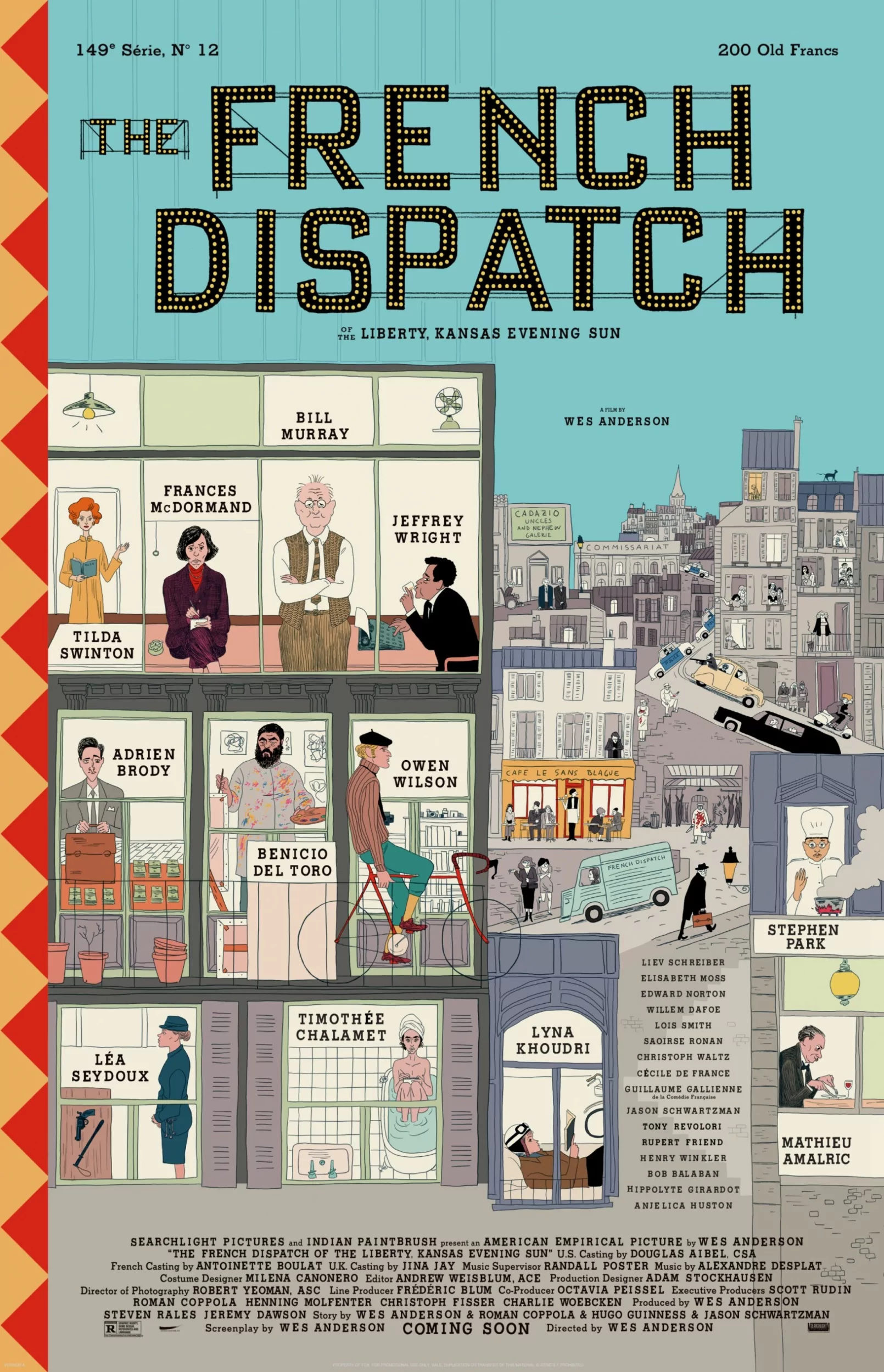 Affiche de The French Dispatch