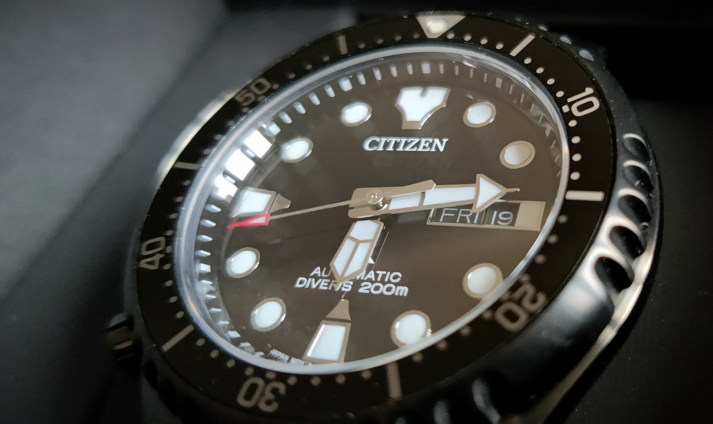 Notre avis sur la montre Citizen Promaster Automatic Diver black PVD