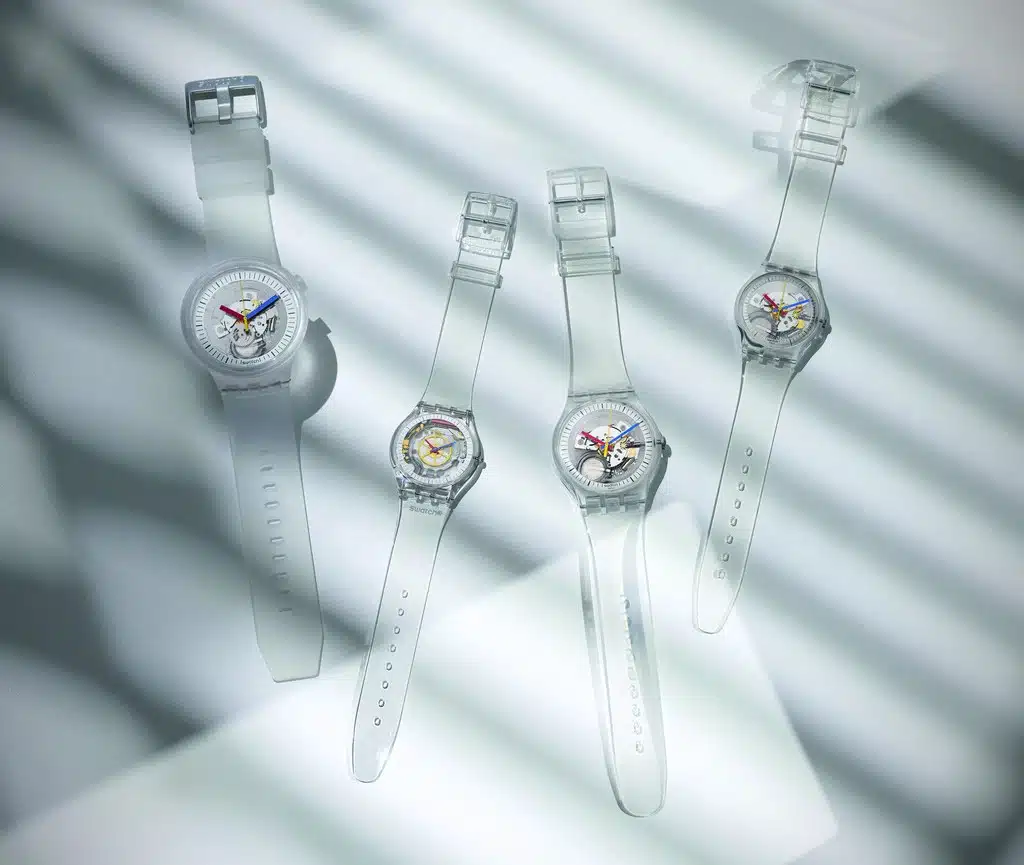 Montres Swatch Clear