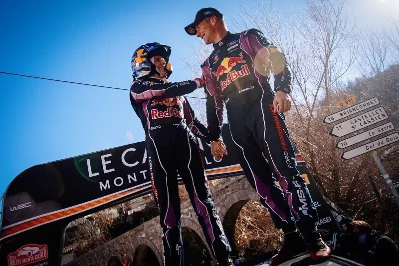 Sébastien Loeb et Isabelle Galmiche au Monte-Carlo 2022