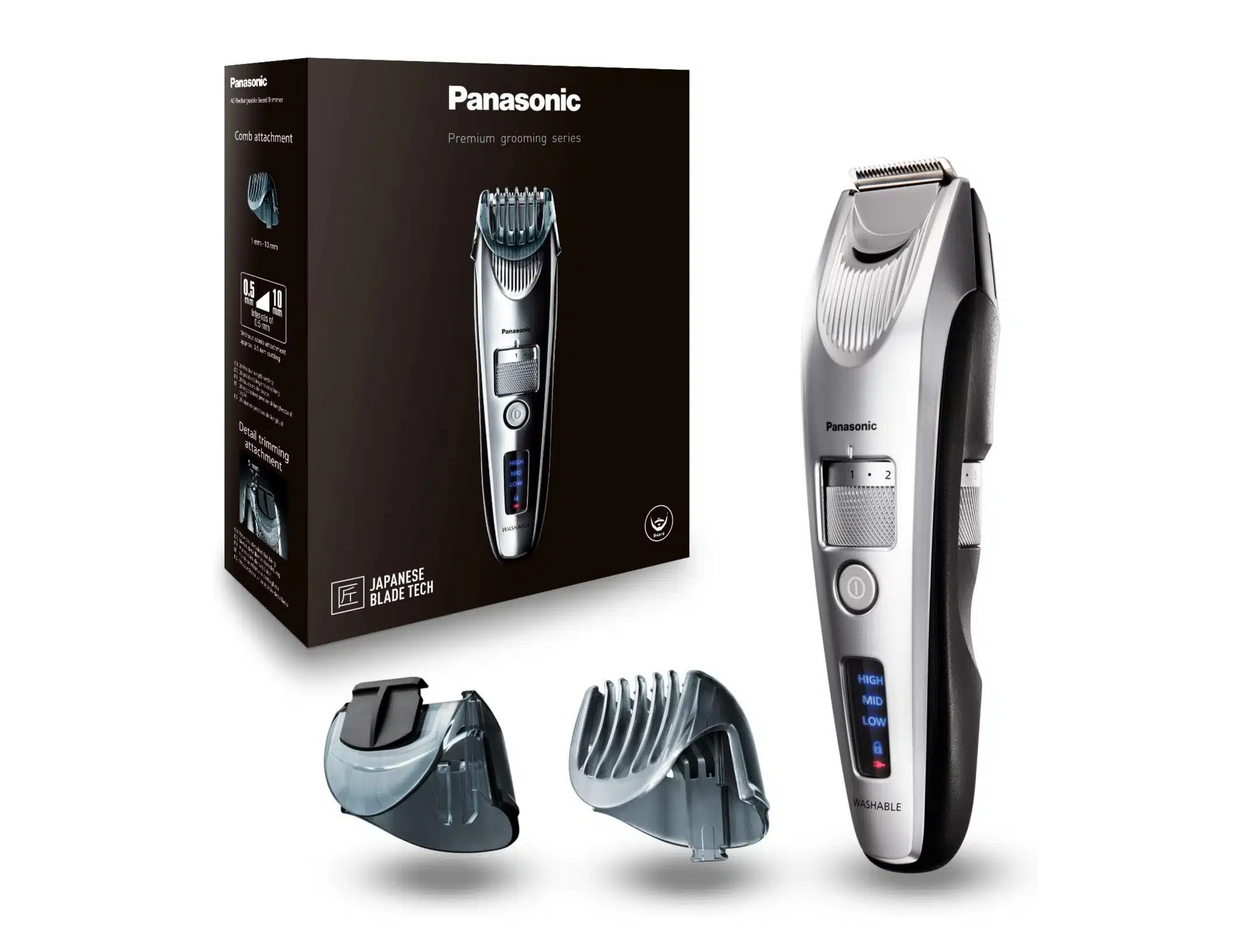 Meilleure tondeuse barbe - Panasonic Personalcare ER-SB60-S803