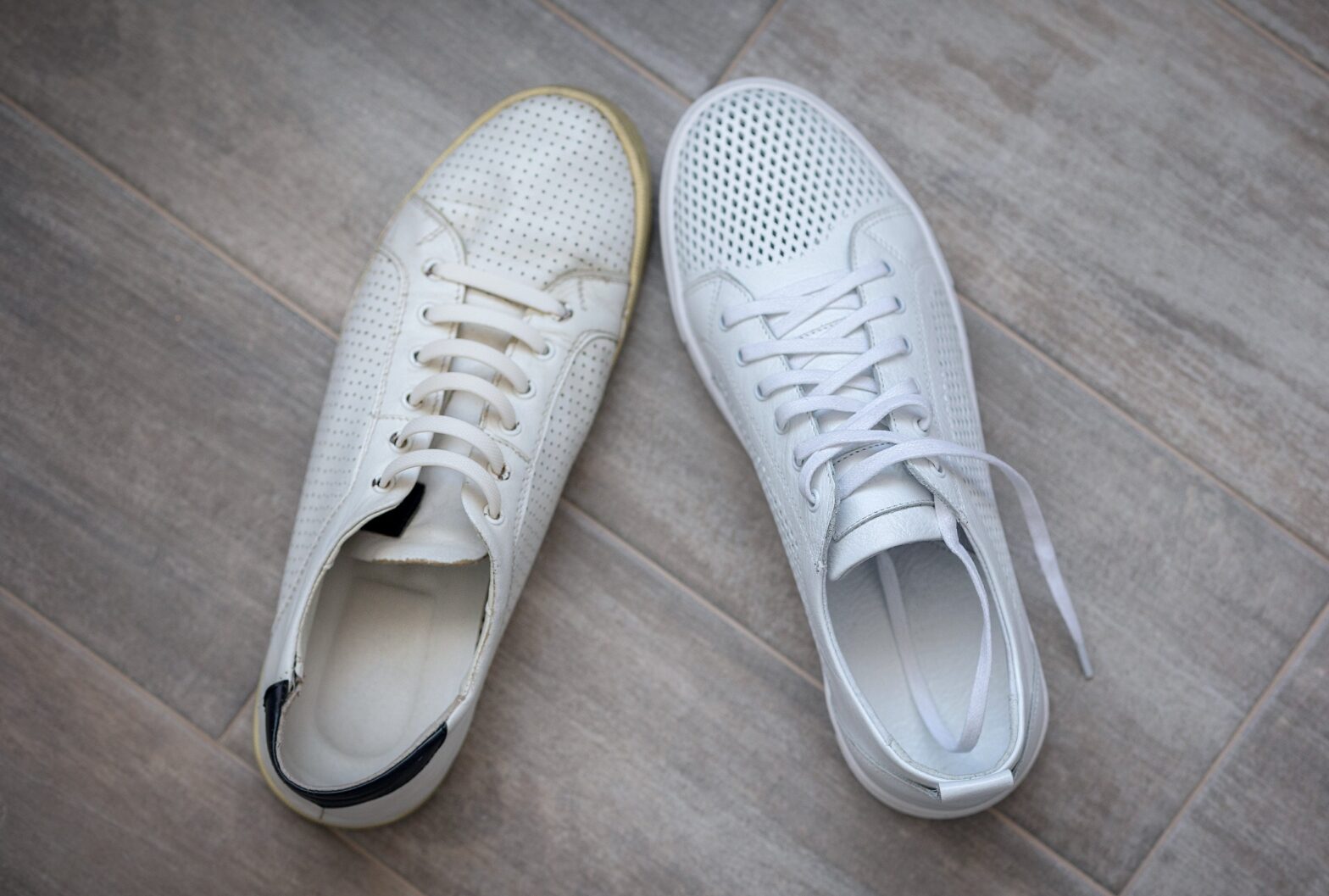 Nettoyer ses sneakers blanches avant la rentrée - Murfy