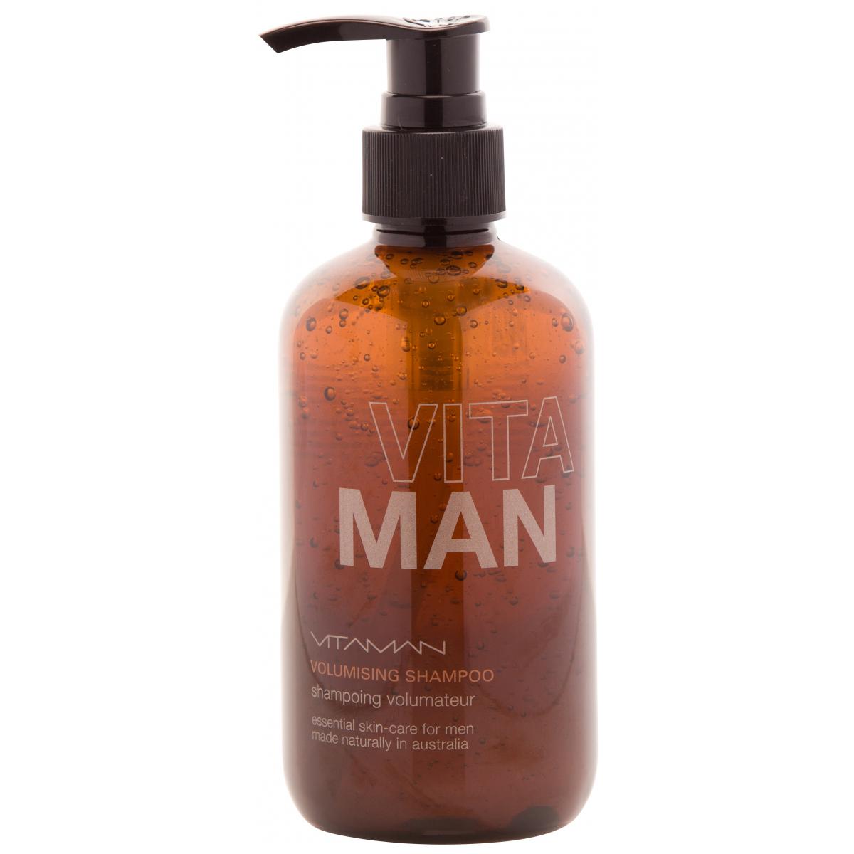 Shampoing Vita Man pour cheveux secs et fins