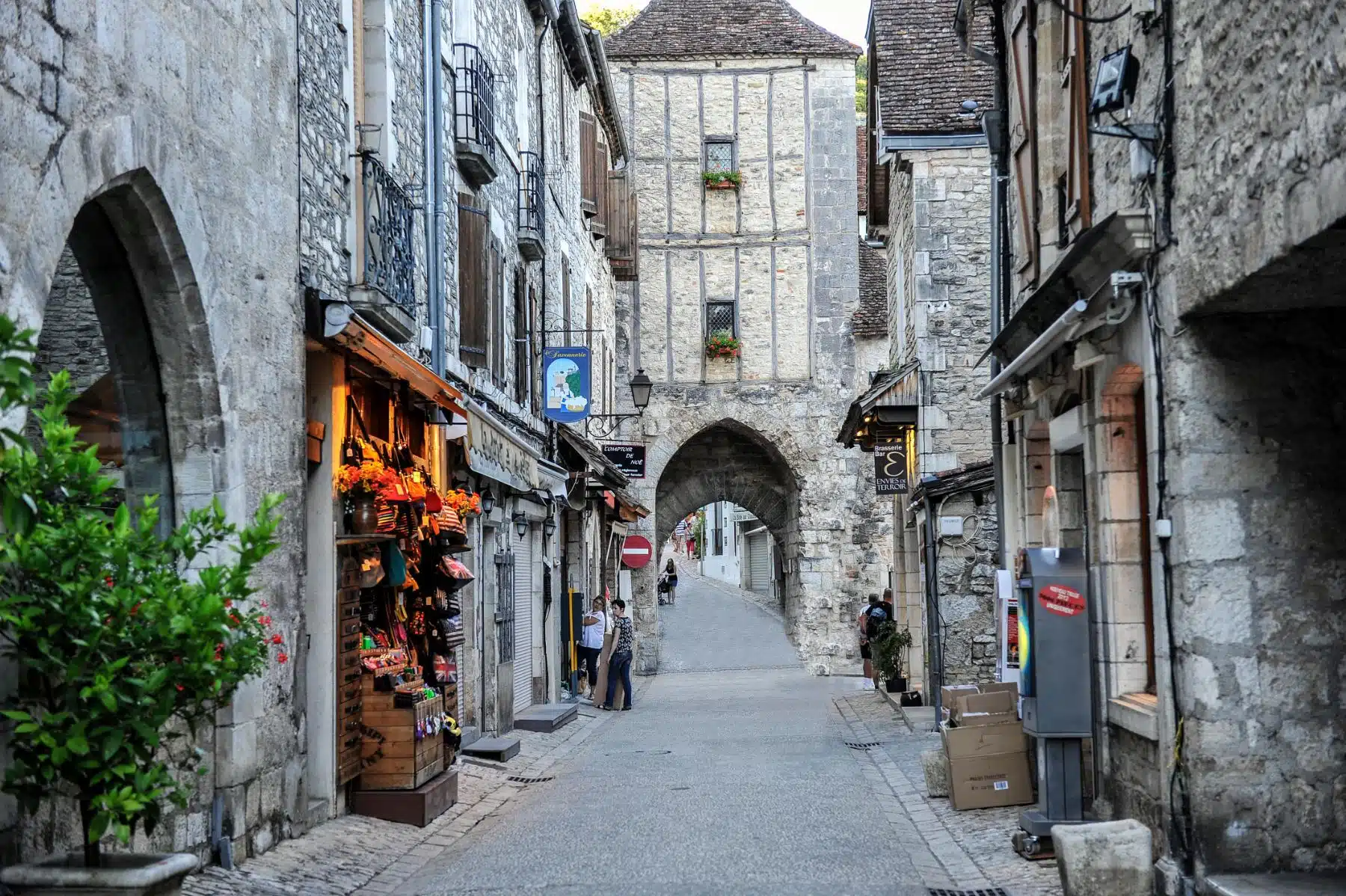 Las calles más bellas del mundo Rue Principale Rocamadour