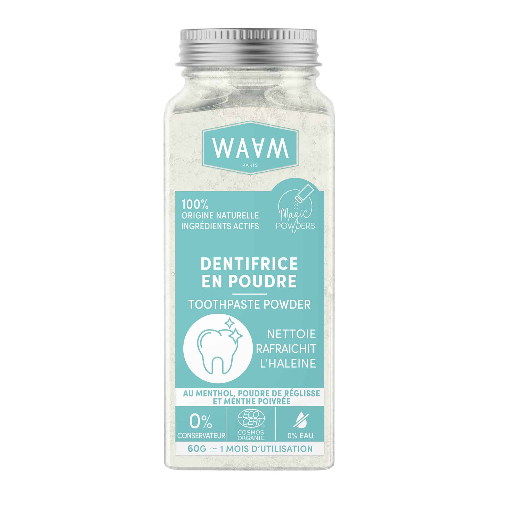 Dentifrice en poudre Waam