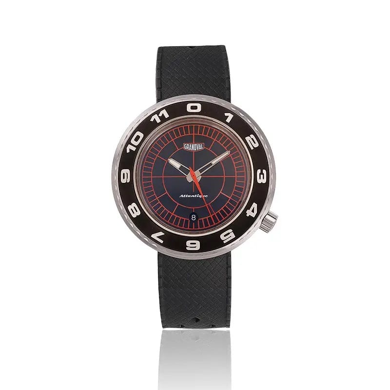 Montre française Grandval Atlantique Dual Time Secteur