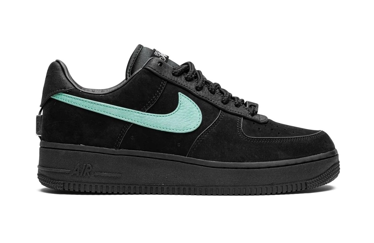 Sneakers noires - Nike Air Force 1 x Tiffany & Co.