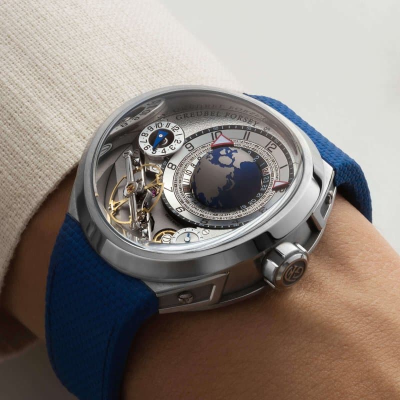 Haute Horlogerie - montre Greubel Forsey GMT Balancier Convexe