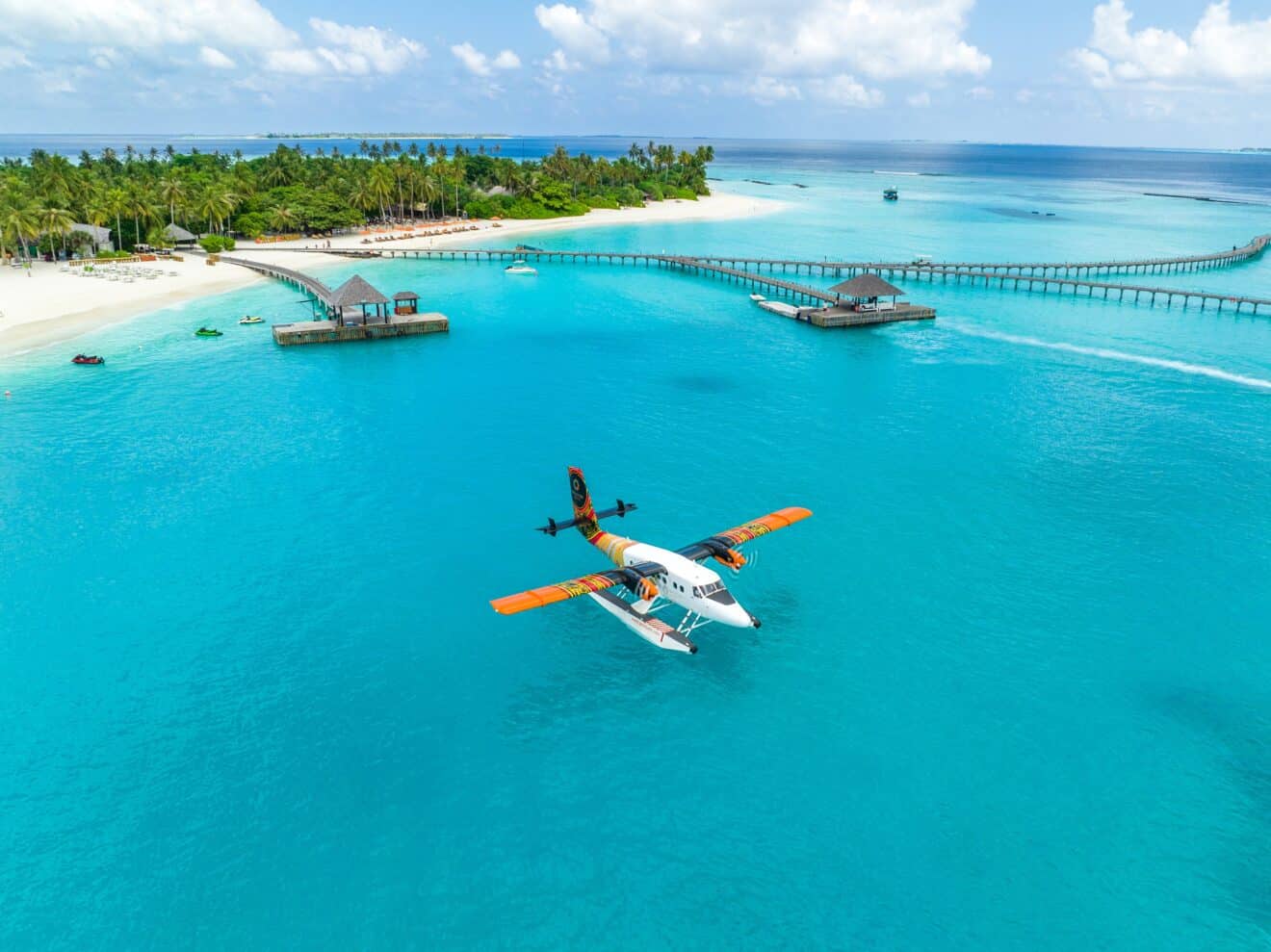 Vers le paradis en hydravion : Sun Siyam Iru Fushi aux Maldives vous offre le transfert en hydravion !