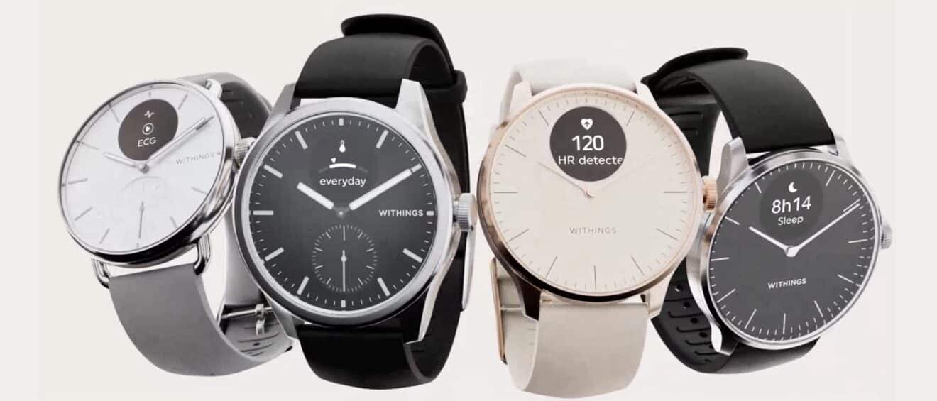 Découvrez les deux nouvelles montres Withings ScanWatch : une nouvelle génération entre élégance et technologie
