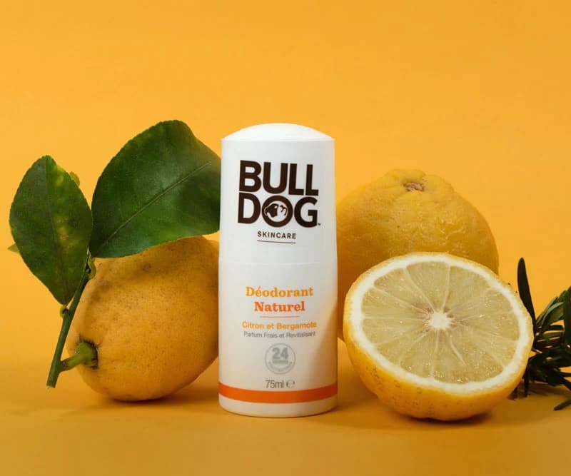 Déodorant Bulldog Skincare citron bergamote