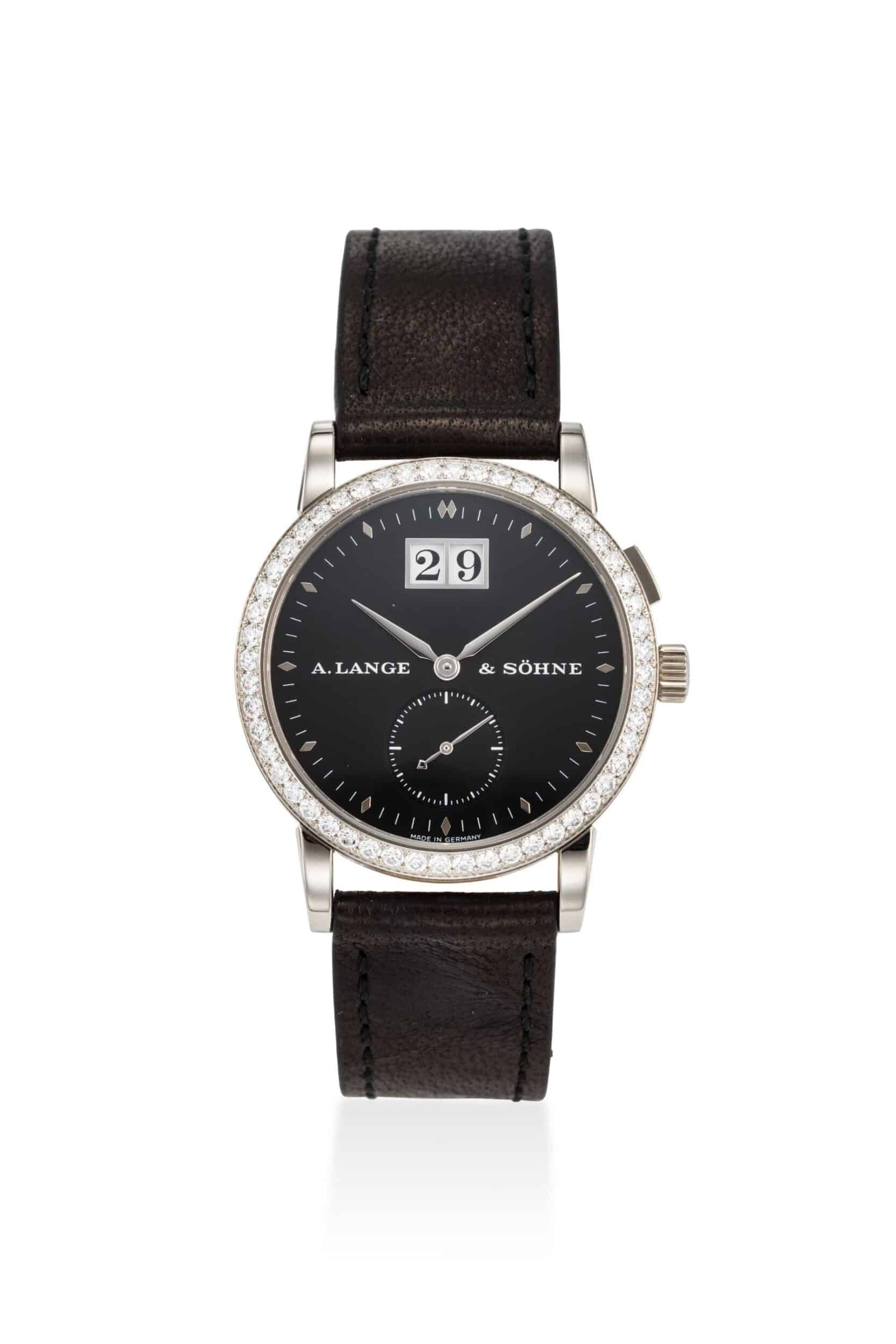 Montres Elton John A. Lange & Söhne Saxonia réf. 803.031