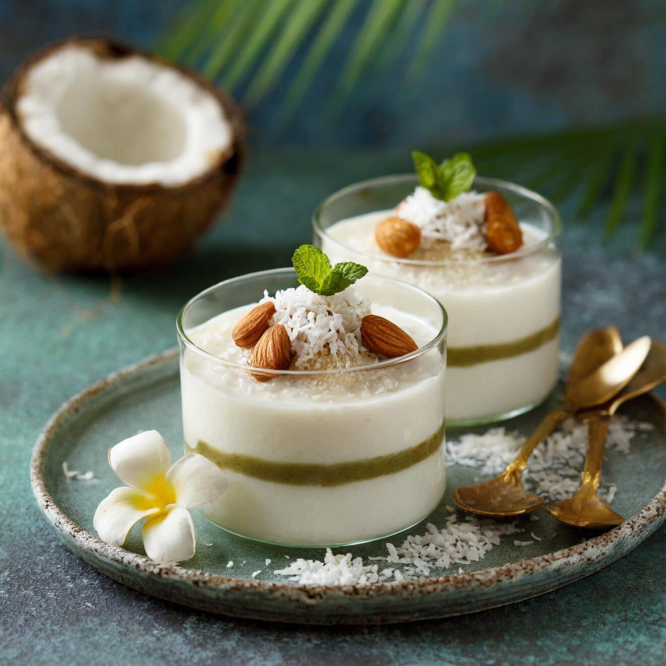 La Panna Cotta vegan à la noix de coco : Un dessert savoureux et sain