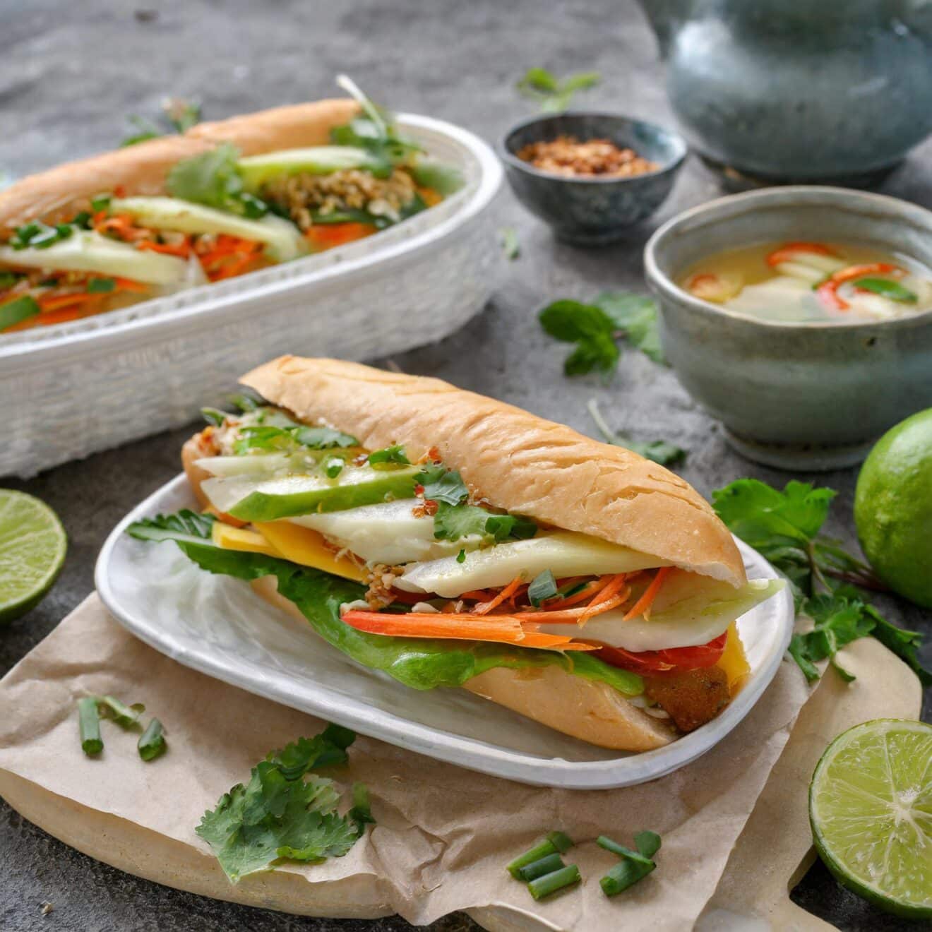 La magie des saveurs : Bánh Mì vietnamien vegan