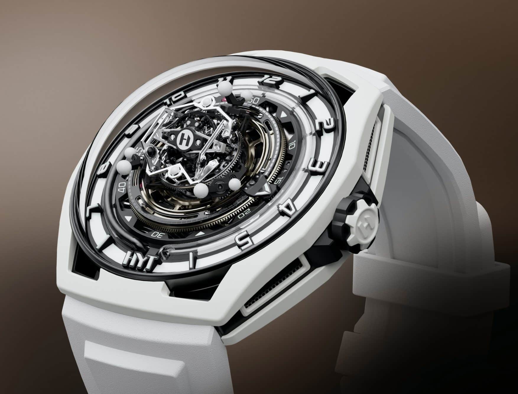 Montre HYT Tourbillon Conique Panda