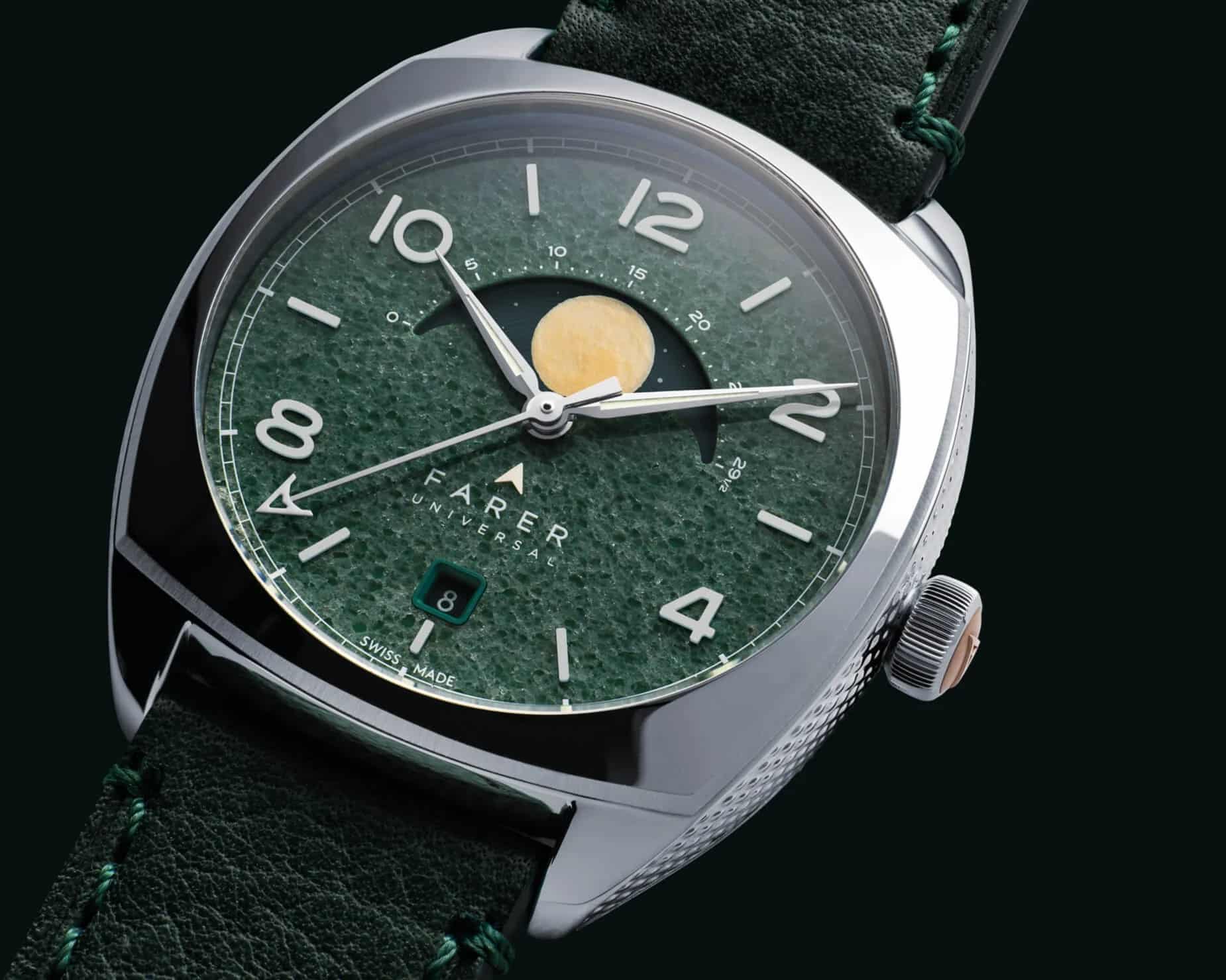 Montres anglaises Farer Baily Moonphase