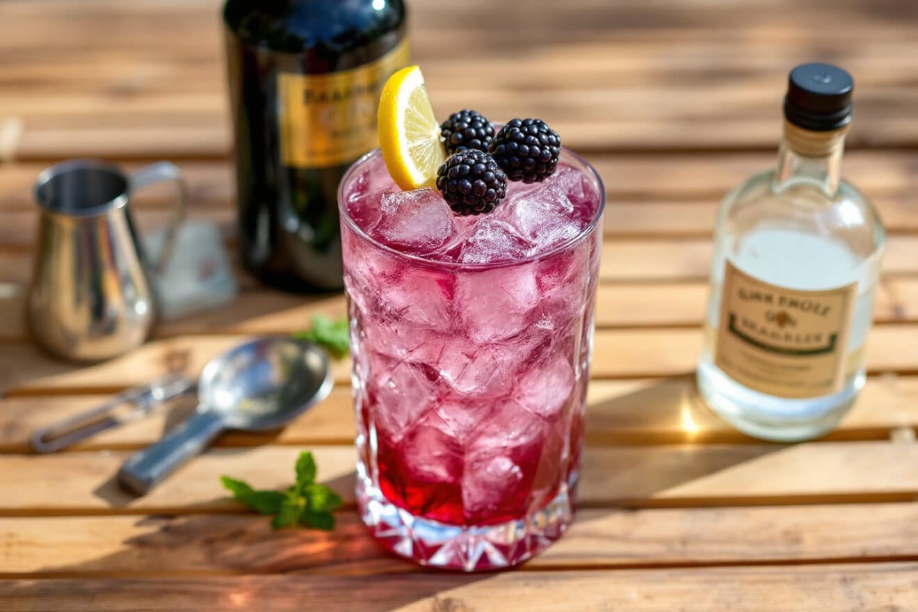 Un jour, un cocktail à reproduire chez soi : Le Bramble