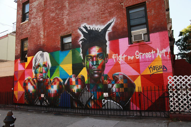 Quand le street-art revisite un cliché de Basquiat et Warhol
