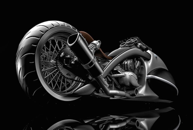La moto du futur BMW Apollo Streamliner de Mehmet Doruk Erdem