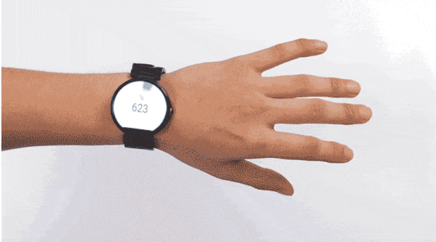 Aria Wearable : pour controler sa smartwatch sans la toucher