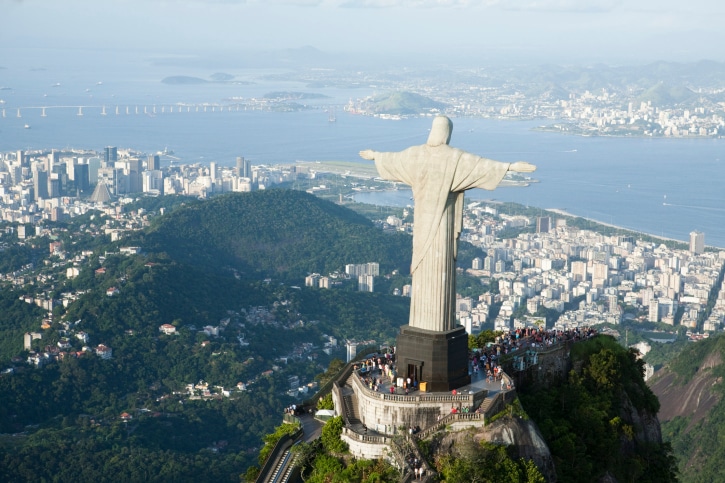 Mont Corcovado - Christ rédempteur - Rio de Janeiro, Brésil