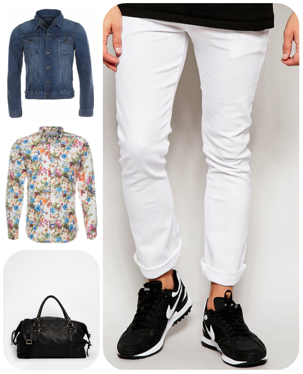 Conseil mode : bien porter un jean blanc